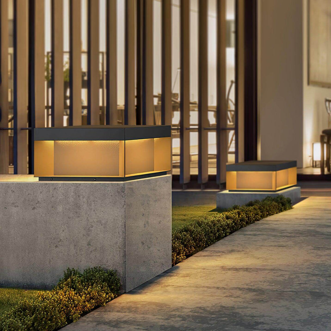 Solar Outdoor Post Light - Weatherproof IP65