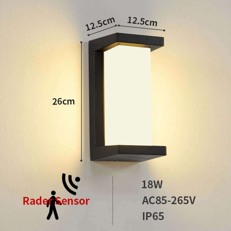 Motion Sensor LED Wall Light Outdoor/Indoor