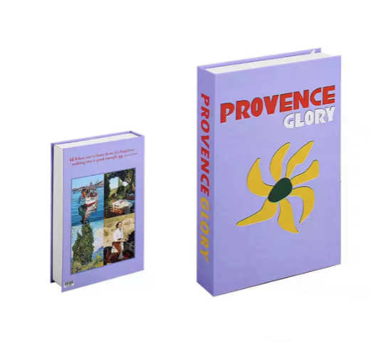 Thoughtful unique gift: Decorative books for aesthetic home decor & modern interior design.