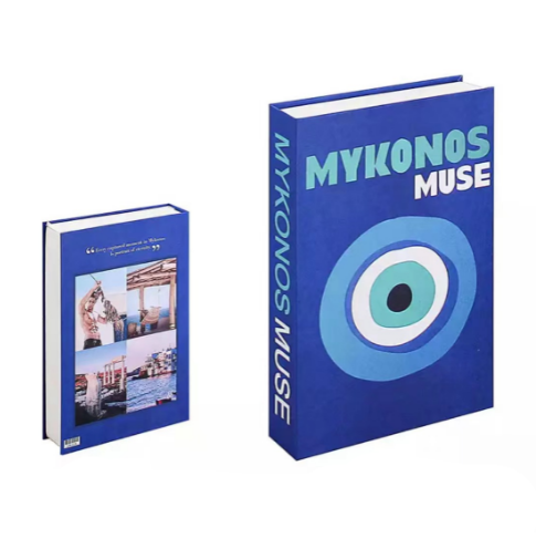 Clean aesthetic decorative books for modern home decor, perfect for minimalist coffee tables.