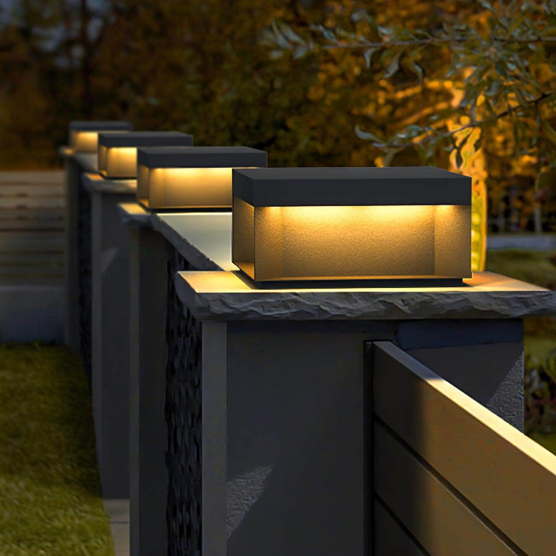 Solar Outdoor Post Light - Weatherproof IP65