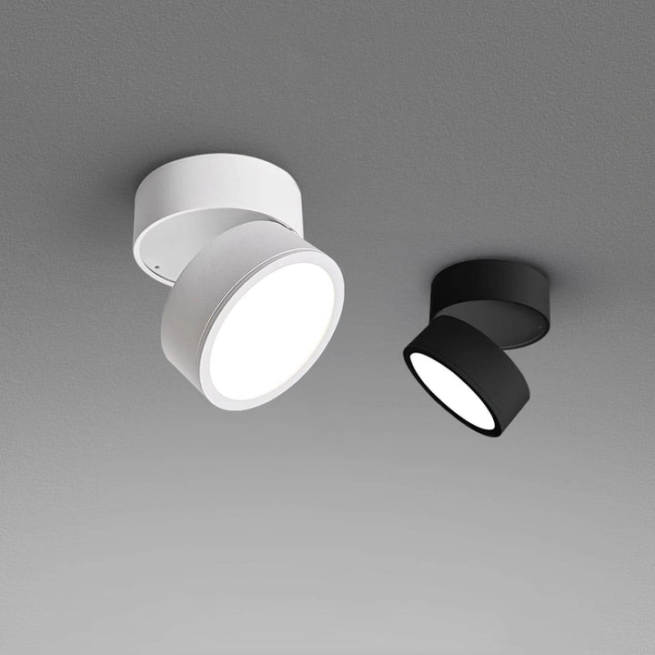 Adjustable LED Ceiling Spotlight Fixture, Warm White, 10cm