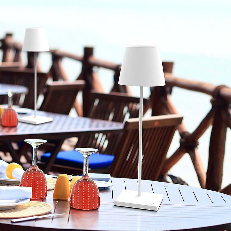 Dimmable Touch LED Table Lamp 38cm - Rechargeable
