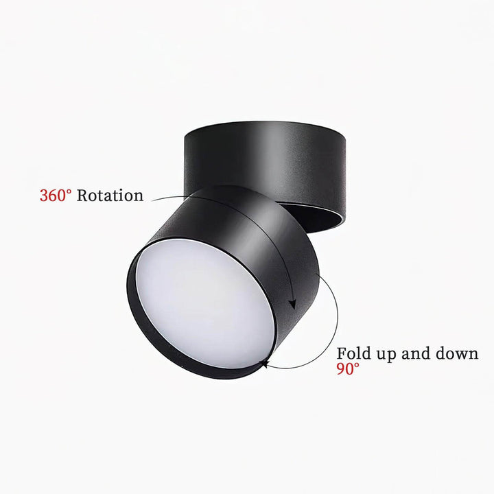 Adjustable Ceiling Spotlight Lamp, Rotatable, Warm White