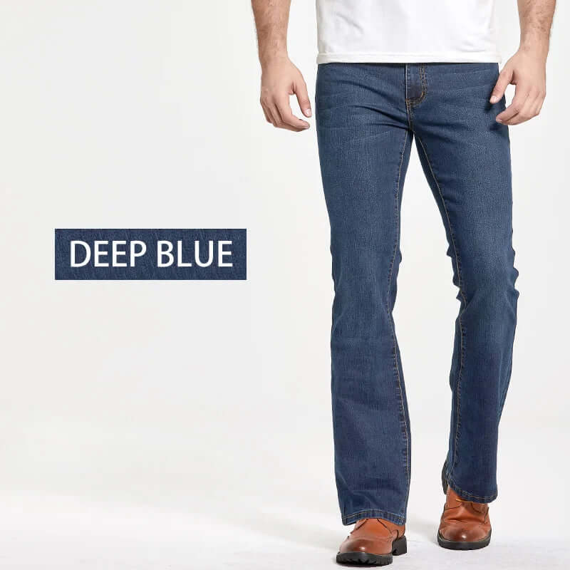 Men's Bootcut Stretch Denim Jeans