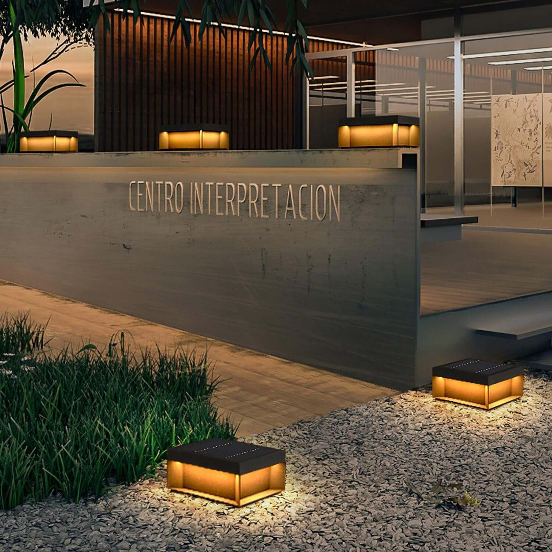 Solar Outdoor Post Light - Weatherproof IP65