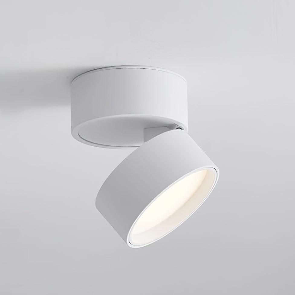Adjustable LED Ceiling Spotlight Fixture, Warm White, 10cm