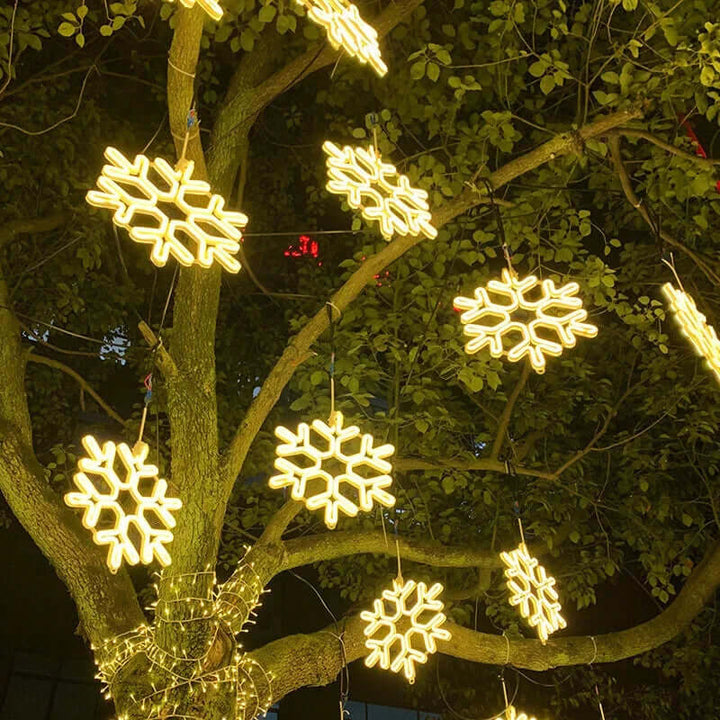 30cm LED Waterproof Snowflake Christmas Light