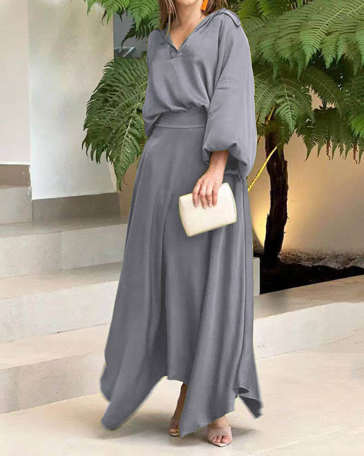 Breathable Midi Dress - Elegant & Comfortable