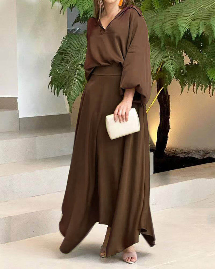 Breathable Midi Dress - Elegant & Comfortable
