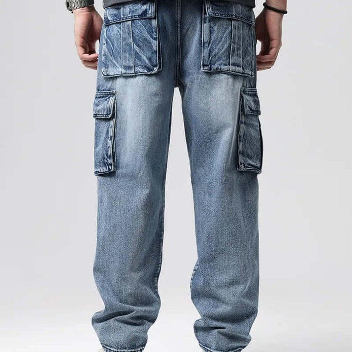 Men's Retro Multi-Pocket Cargo Pants