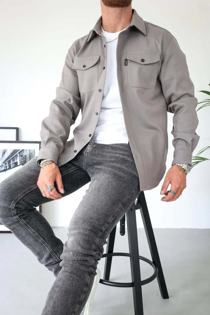 Men's Premium Overshirt - Versatile & Stylish
