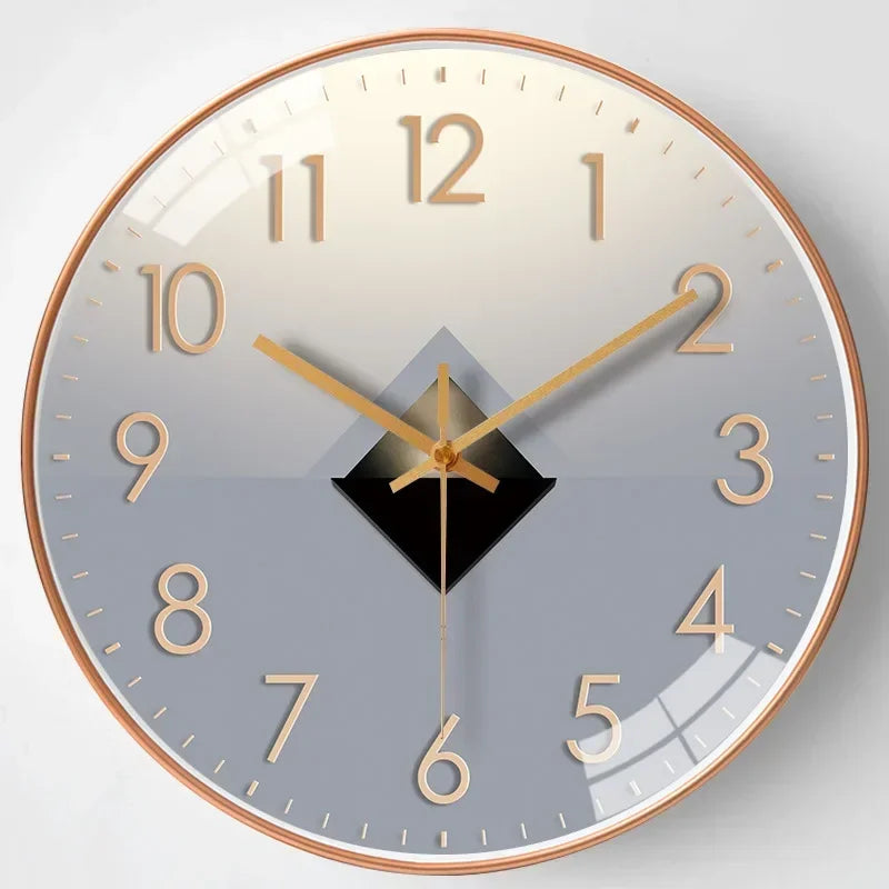 Elegant classic wall timepiece, a quiet accent for modern home or office decor.