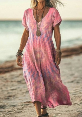 Chic women's floral midi dress, perfect for elegant summer parties or spring brunches.