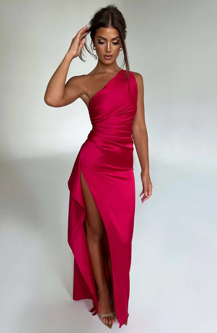 Comfortable & elegant women's flowy maxi dress. Versatile for spring, summer, casual, and party.