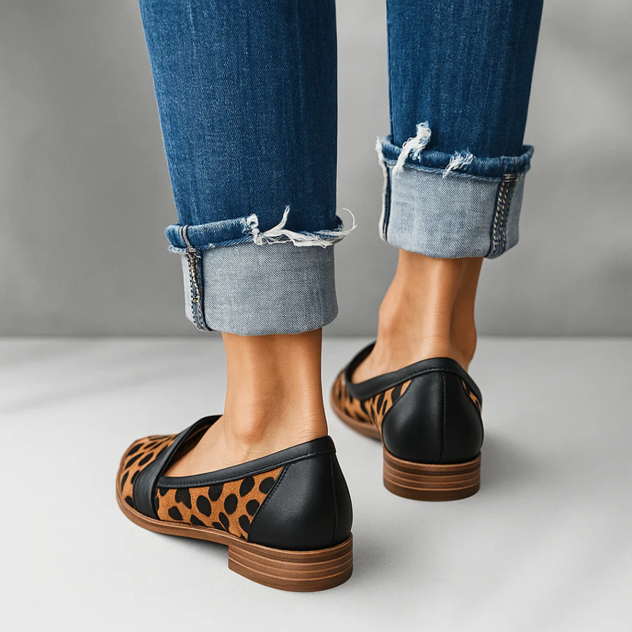 Sophisticated Italian-style women's loafers, a timeless choice for spring fashion.
