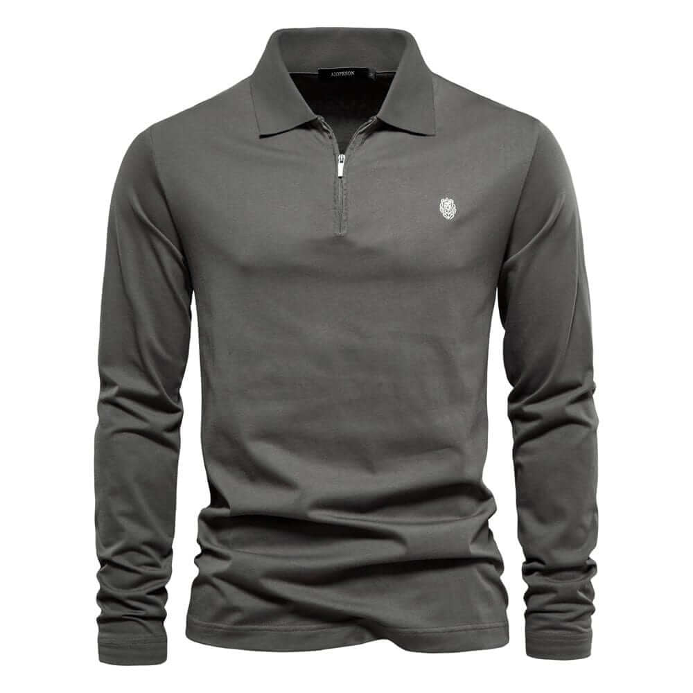 Men's Long Sleeve Polo Shirt