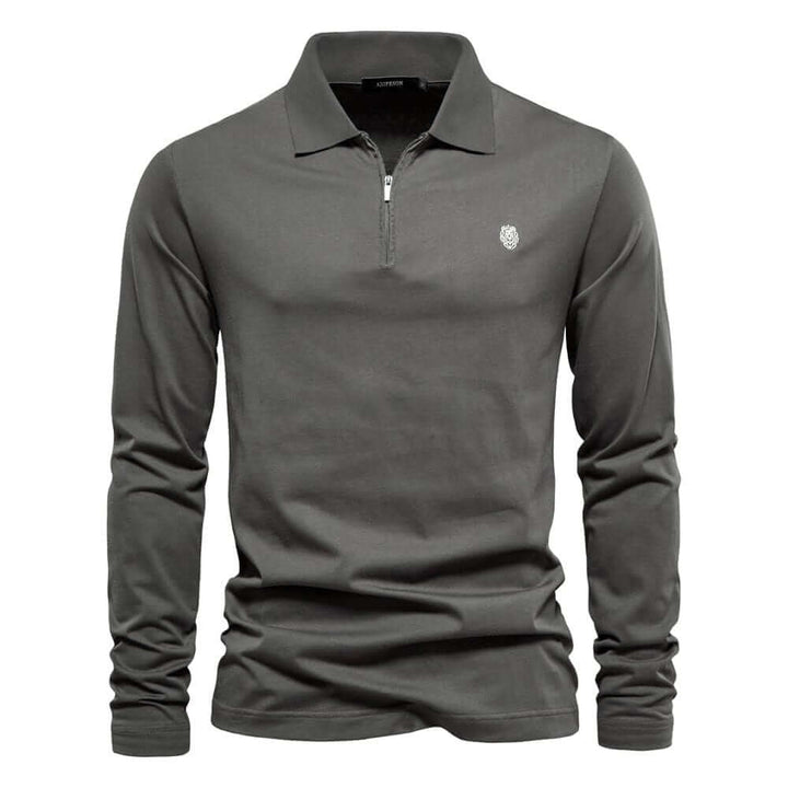 Men's Long Sleeve Polo Shirt