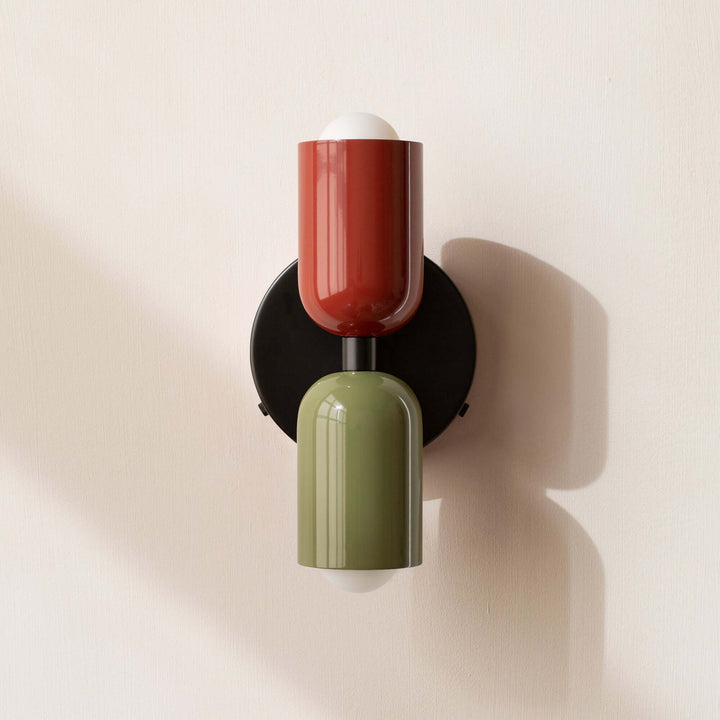 Double Head Metal Wall Light Fixture