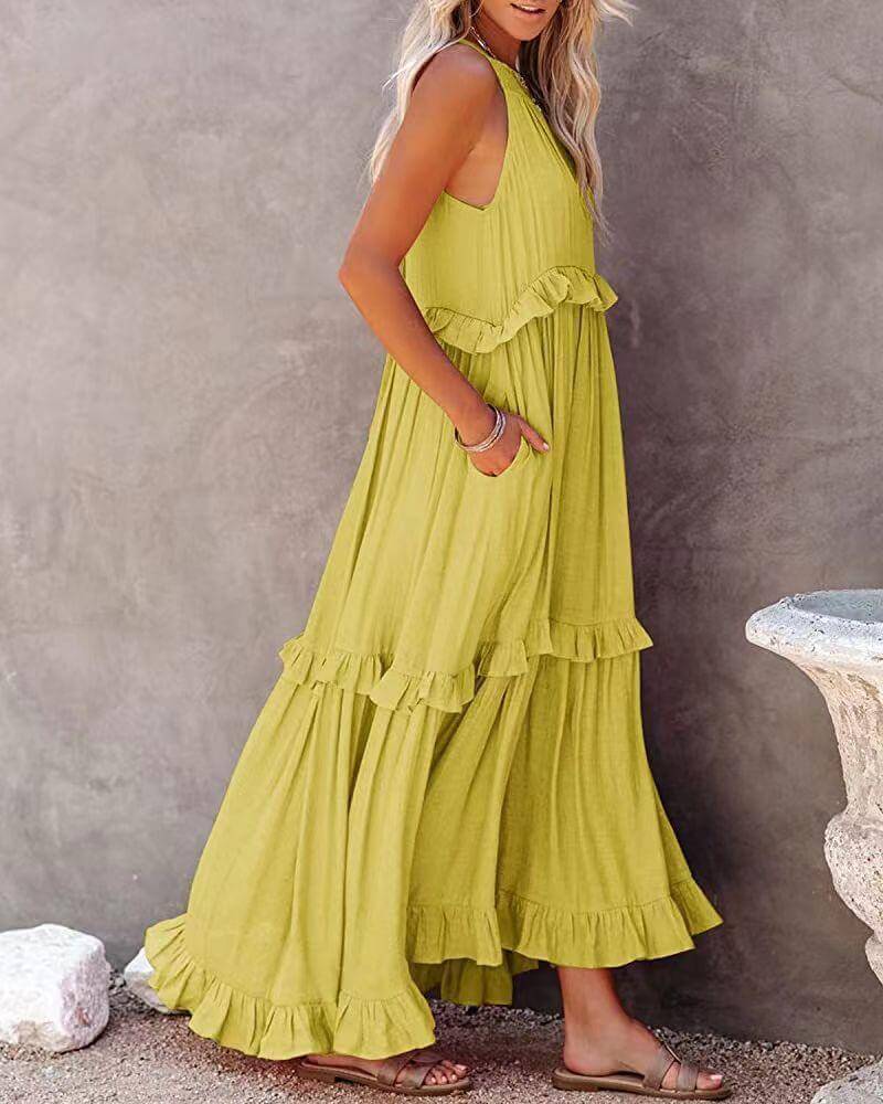 Sleeveless Midi Dress