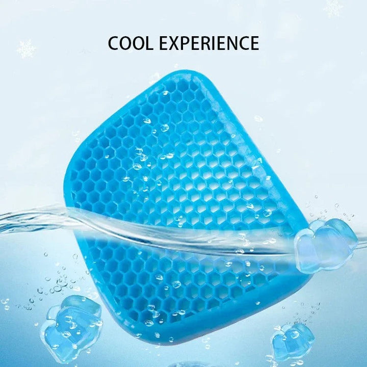 Orthopedic Gel Seat Cushion for Tailbone and Back Support