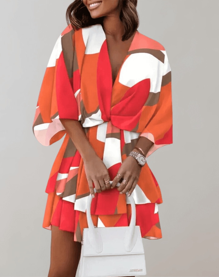 Red, Orange, White