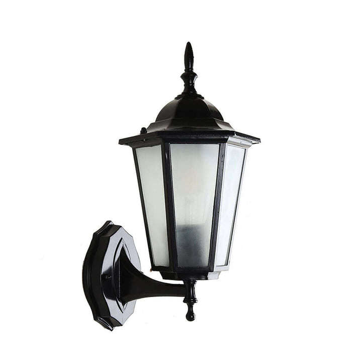Retro Outdoor Glass Wall Light