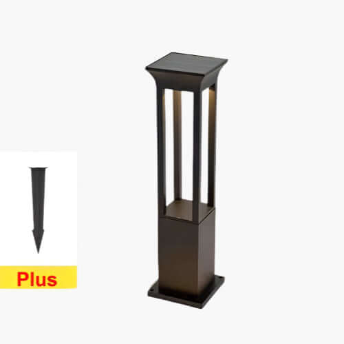 Solar Pathway Light Outdoor Garden LED Lamp 60cm Warm White