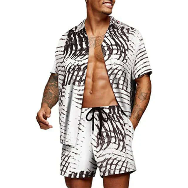 Men's Relaxed Fit Two-Piece Set