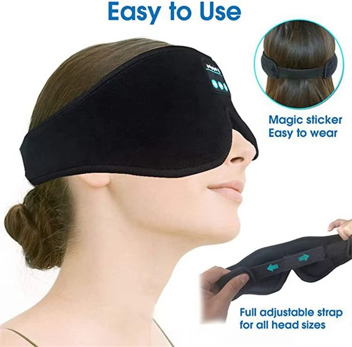 DreamSounds Bluetooth Sleeping Mask with Built-in Headphones