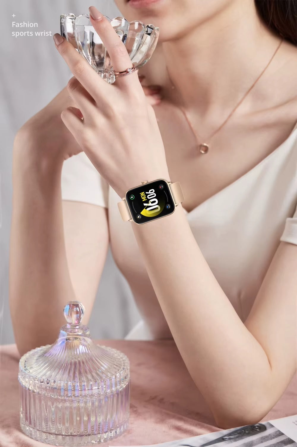 VitalEase Unisex Smartwatch with Health & Fitness Tracking