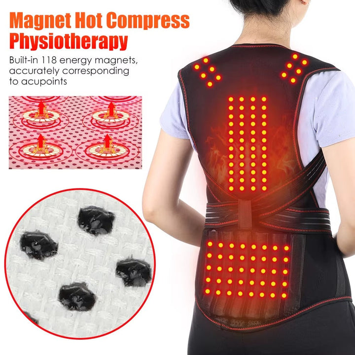 Men's MagniTherm Adjustable Heated Back Support