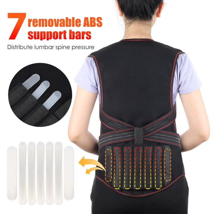 Men's MagniTherm Adjustable Heated Back Support