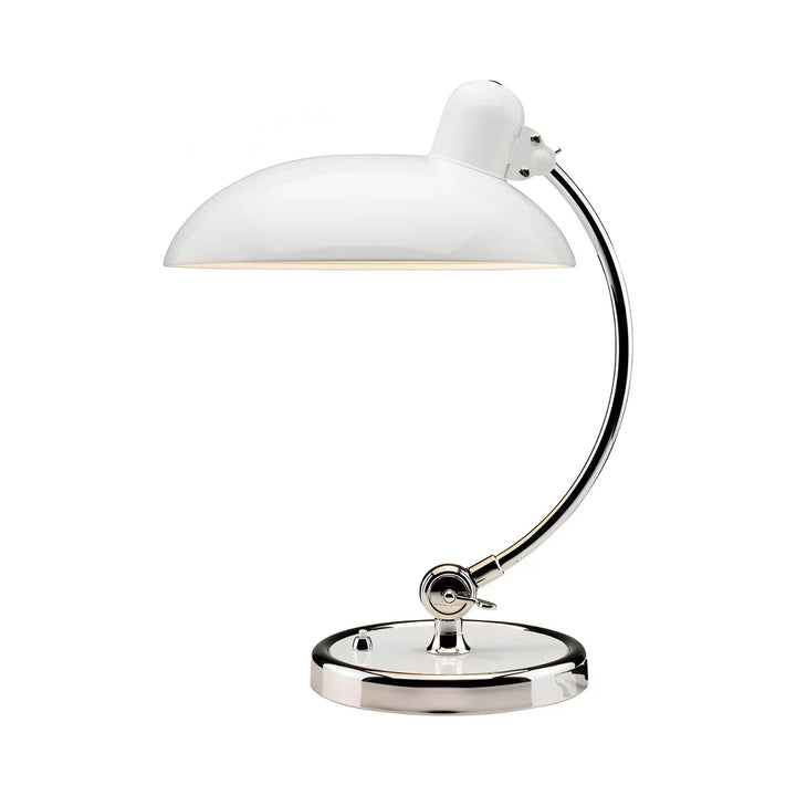Compact vintage industrial desk lamp, adjustable, perfect for small desks & offices.