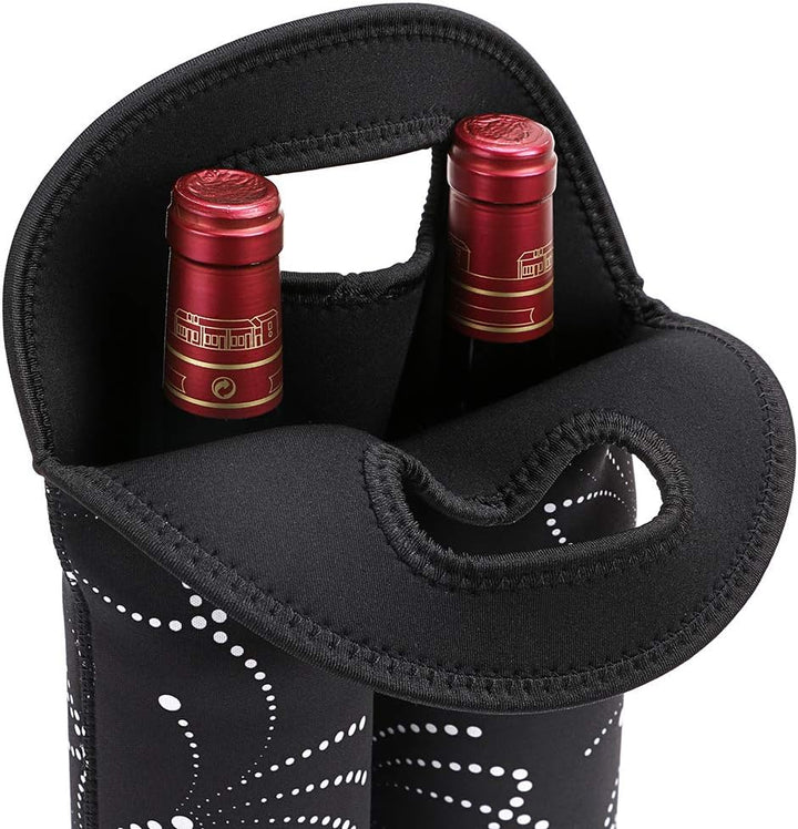 Dual bottle insulated bag, perfect for carrying wine on any trip.