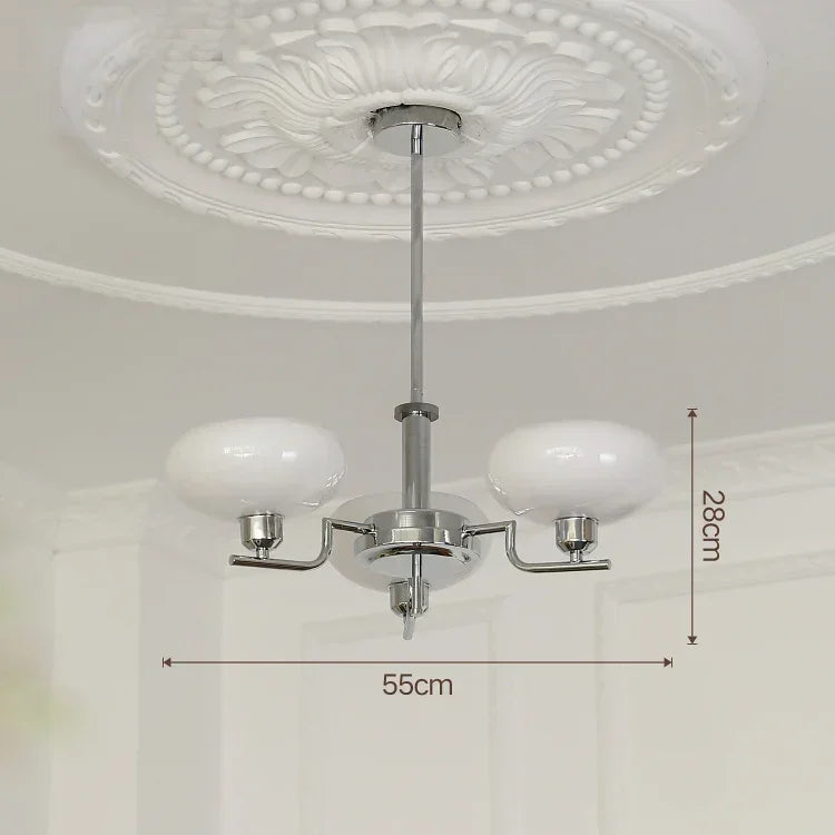 Medieval chandelier with Bauhaus style, featuring elegant details and multiple light fixtures, for home decor.