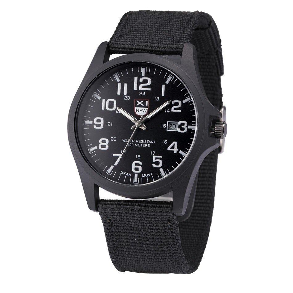 Tough men's wrist wear: illuminated tactical watch, excellent for outdoor enthusiasts.