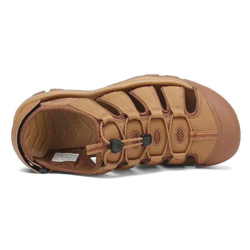 Men's Outdoor Trekking Sandals with Mesh Upper - Lexians