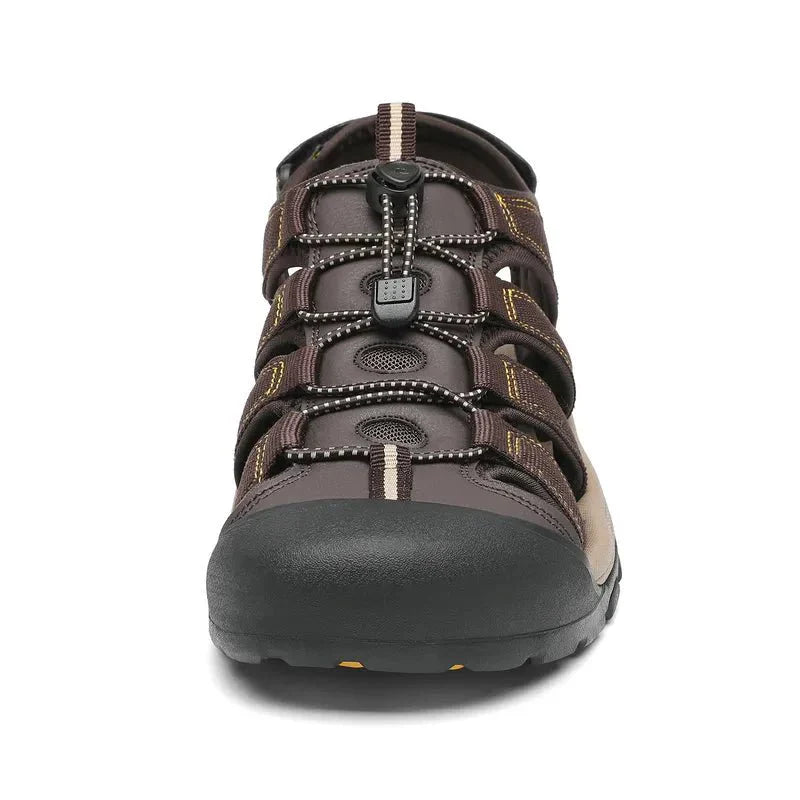 Men's Outdoor Trekking Sandals with Mesh Upper - Lexians