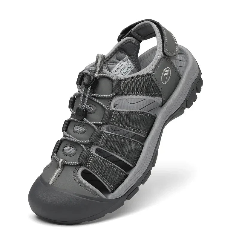 Men's Outdoor Trekking Sandals with Mesh Upper - Lexians