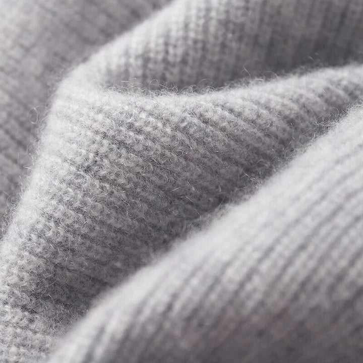 "Men's ultra-soft cashmere hoodie, sleek design, warm, durable, available in blue, gray, navy, perfect for comfort."