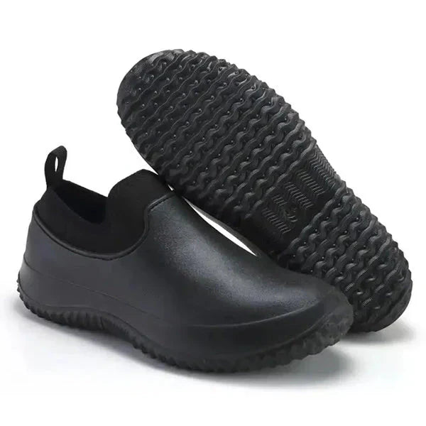 Men's Waterproof Slip - On Industrial Work Shoes - Lexians