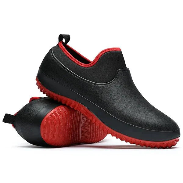 Men's Waterproof Slip - On Industrial Work Shoes - Lexians