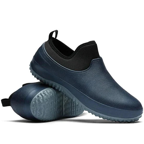 Men's Waterproof Slip - On Industrial Work Shoes - Lexians