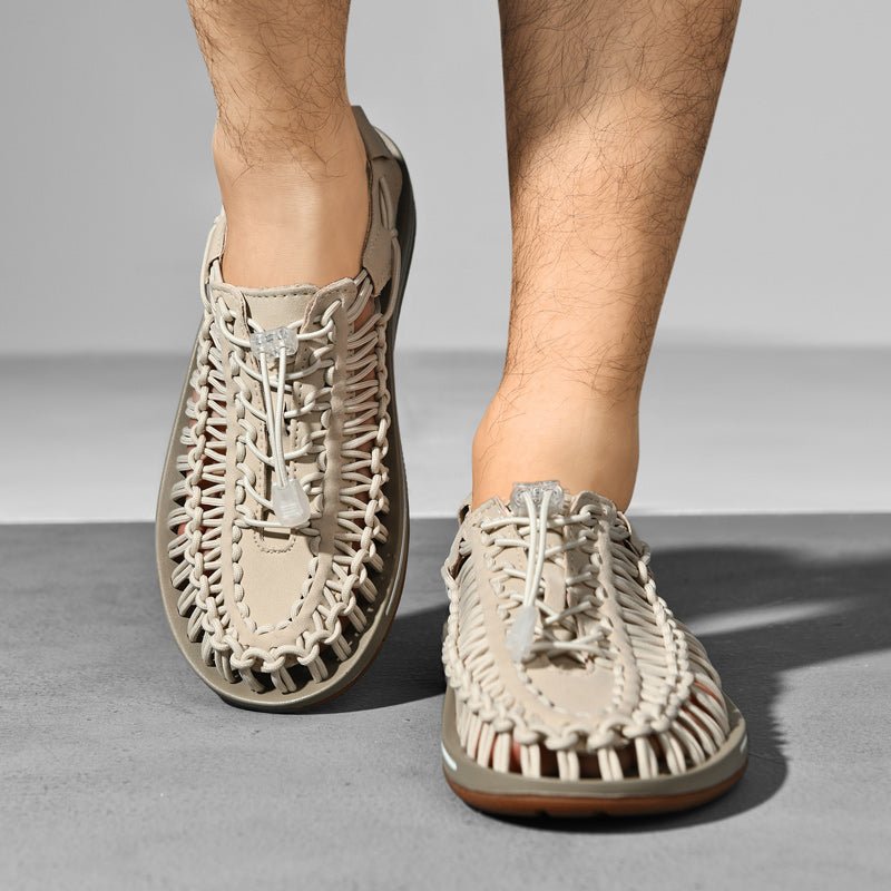 Men's Yacht Yarn Slip - Ons - Breathable Casual Flats - Lexians