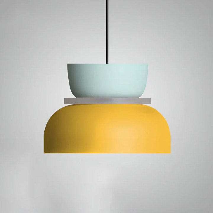 Trendy macaron design LED ceiling light, adding a chic pop of color to any room.