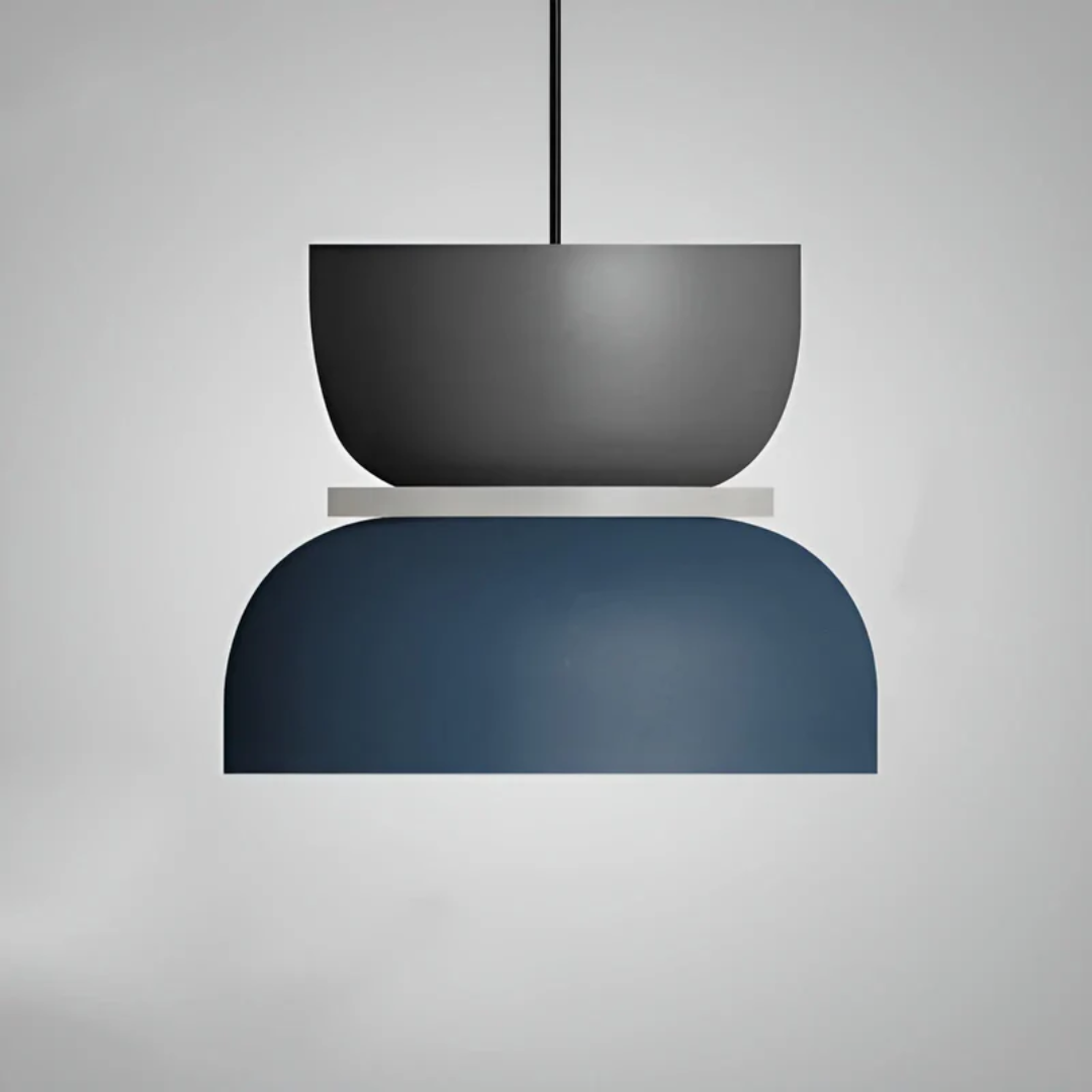 Energy-efficient LED macaron pendant light, offering vibrant and eco-friendly home lighting.