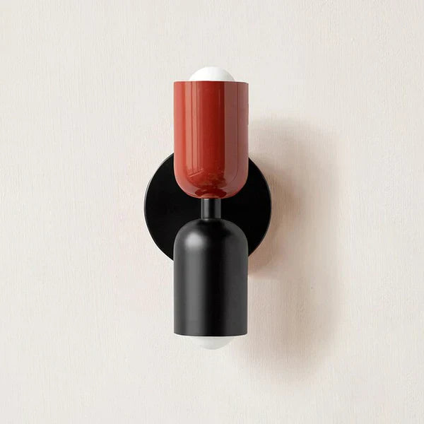 Modern DualGlow adjustable LED wall lamp, energy-efficient and decorative for any room.