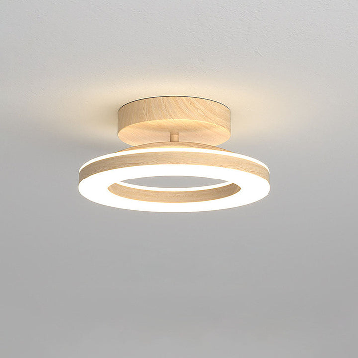 "Modern glow disc ceiling light with soft neutral glow, sleek design, ideal for cozy rooms, energy-efficient home decoration 