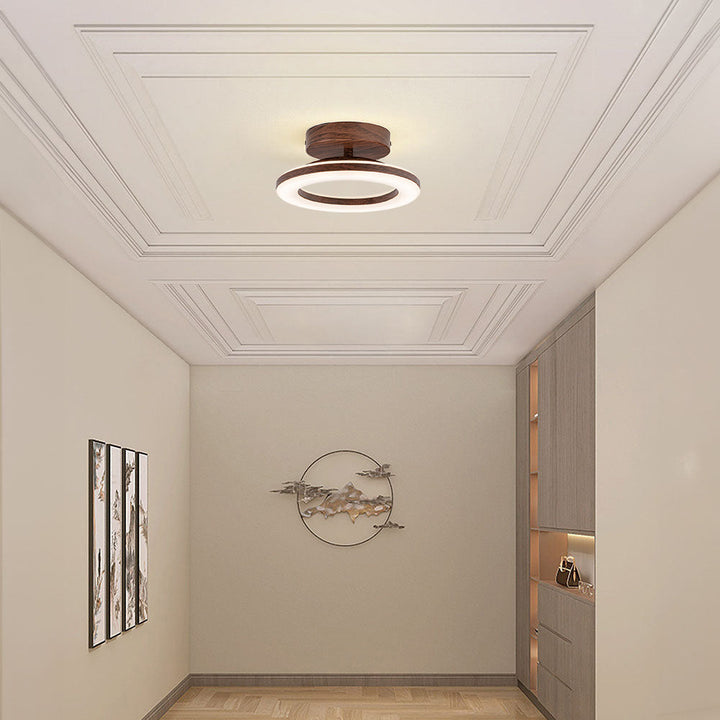 "Modern glow disc ceiling light with soft neutral glow, sleek design, ideal for cozy rooms, energy-efficient home decoration 
